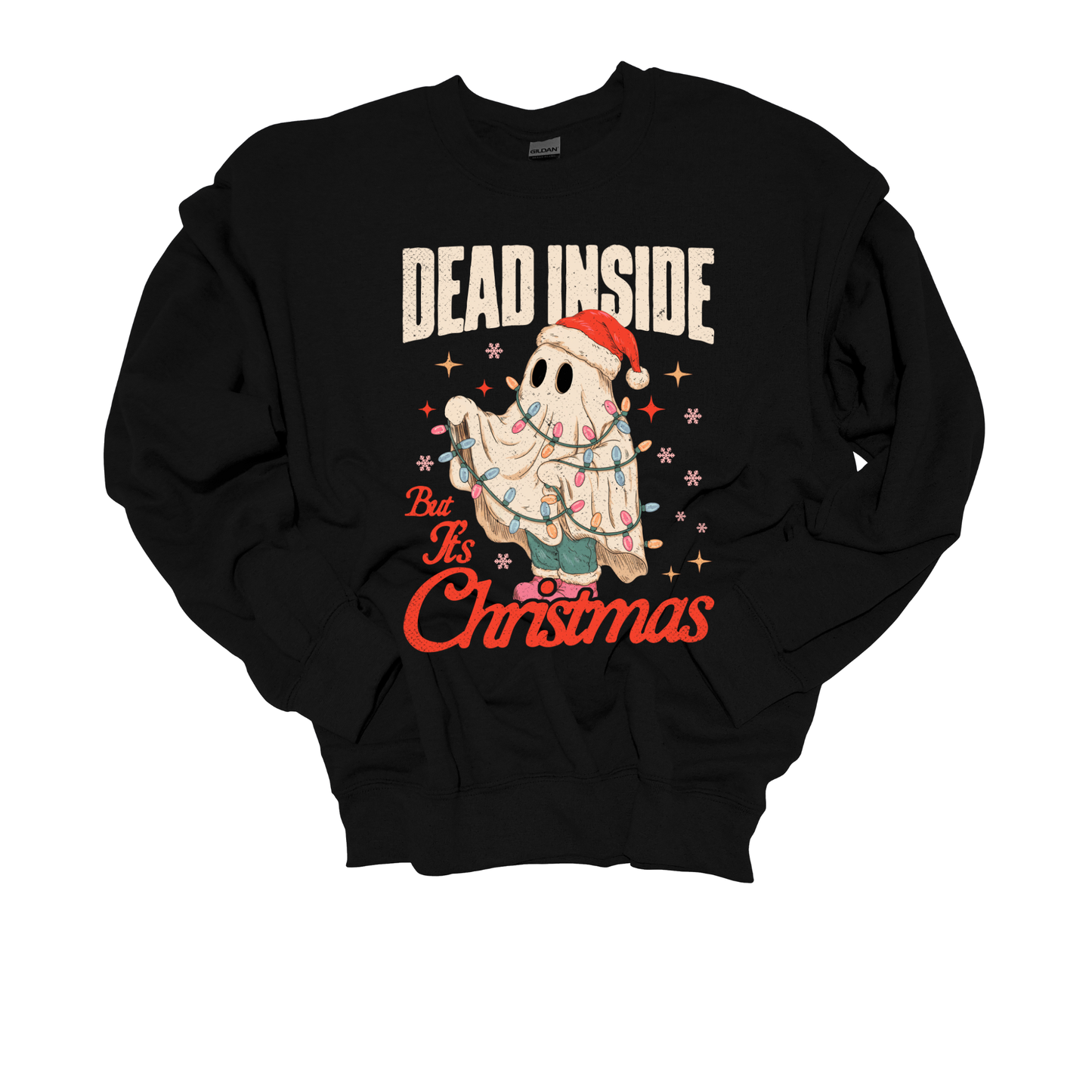 DEAD INSIDE CHRISTMAS CREWNECK SWEATSHIRT