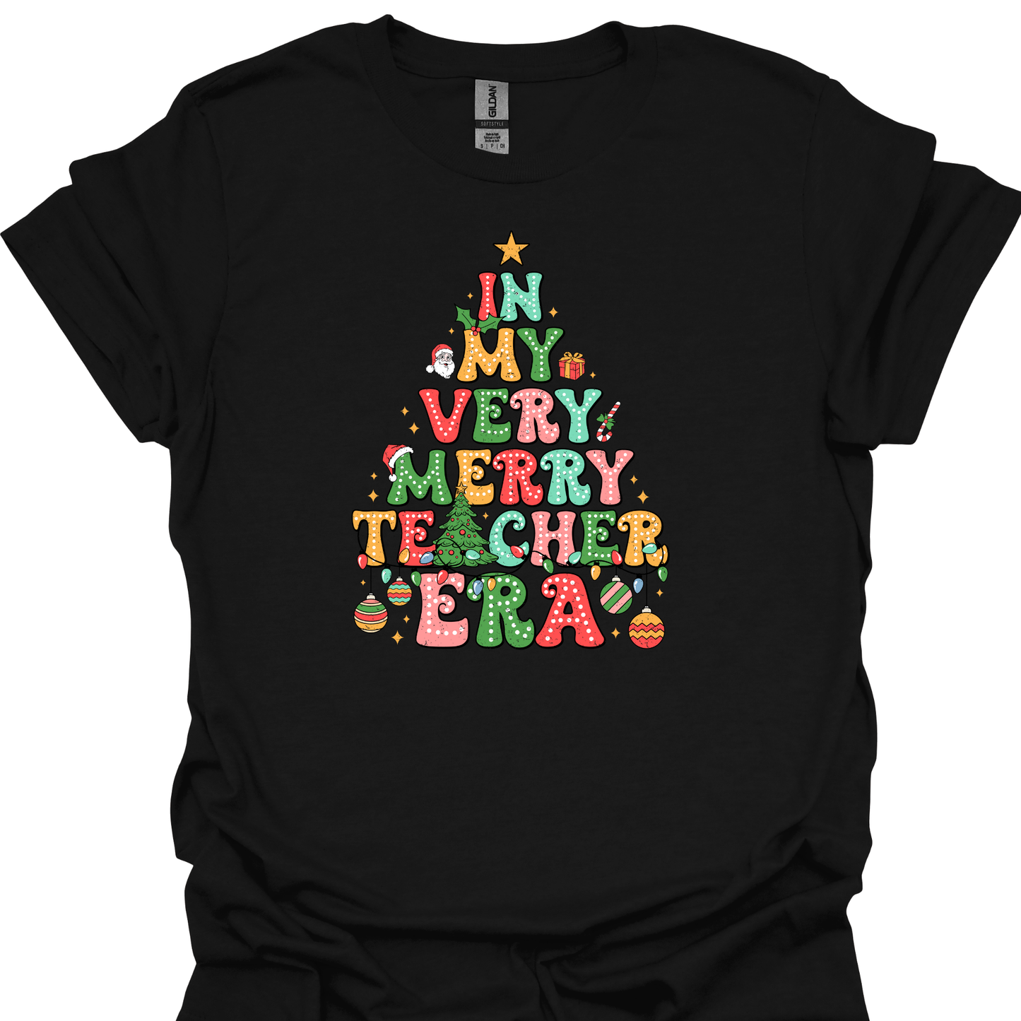IN MY TEACHER ERA (CHRISTMAS) TSHIRT