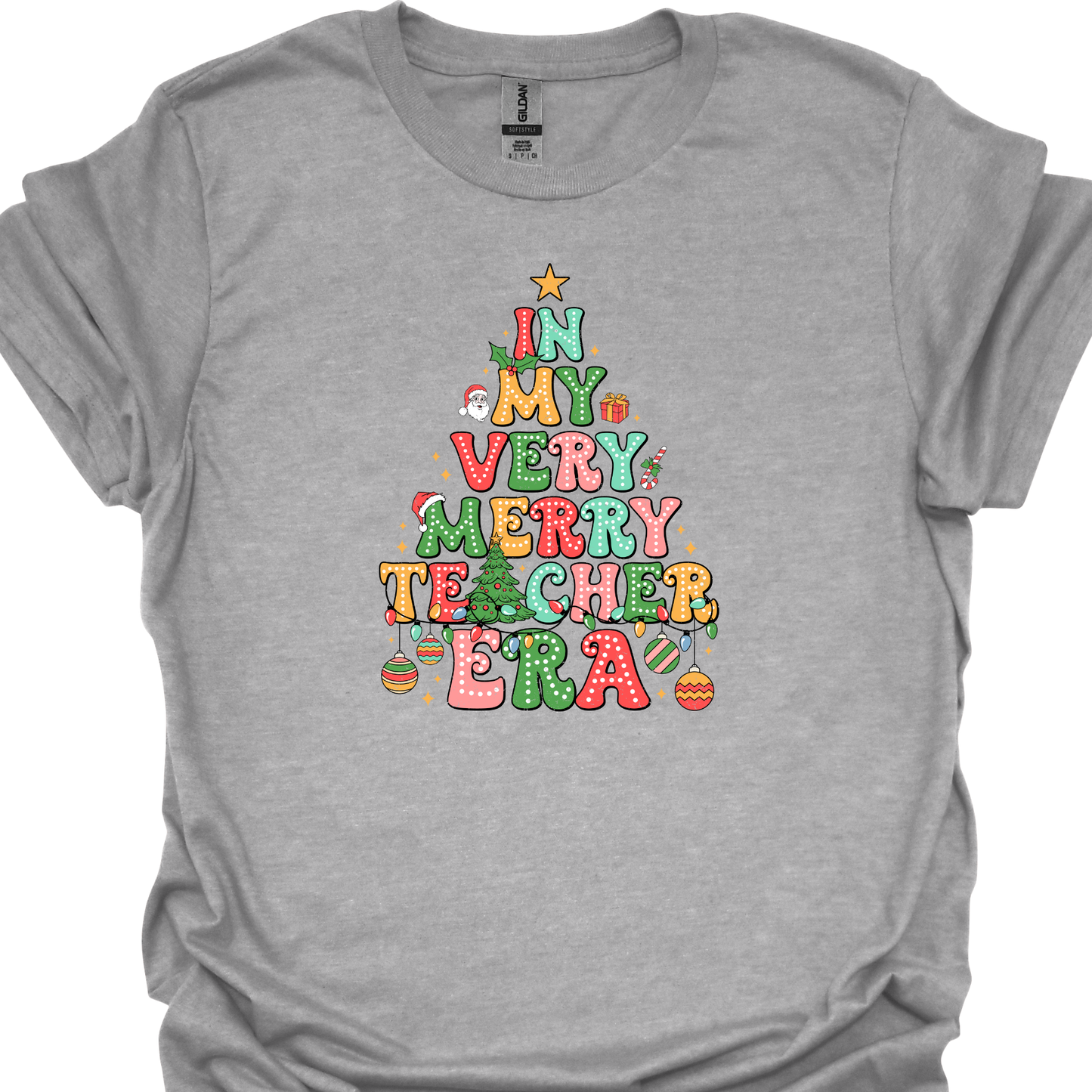 IN MY TEACHER ERA (CHRISTMAS) TSHIRT