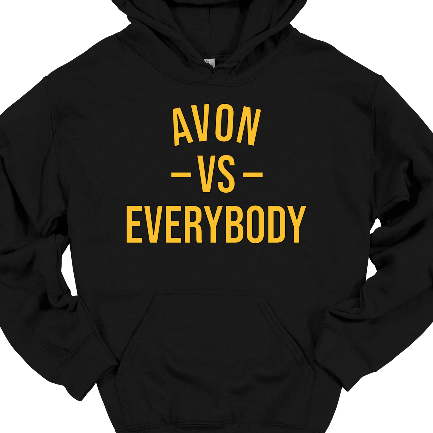 YELLOW AVON VS EVERYBODY HOODIE