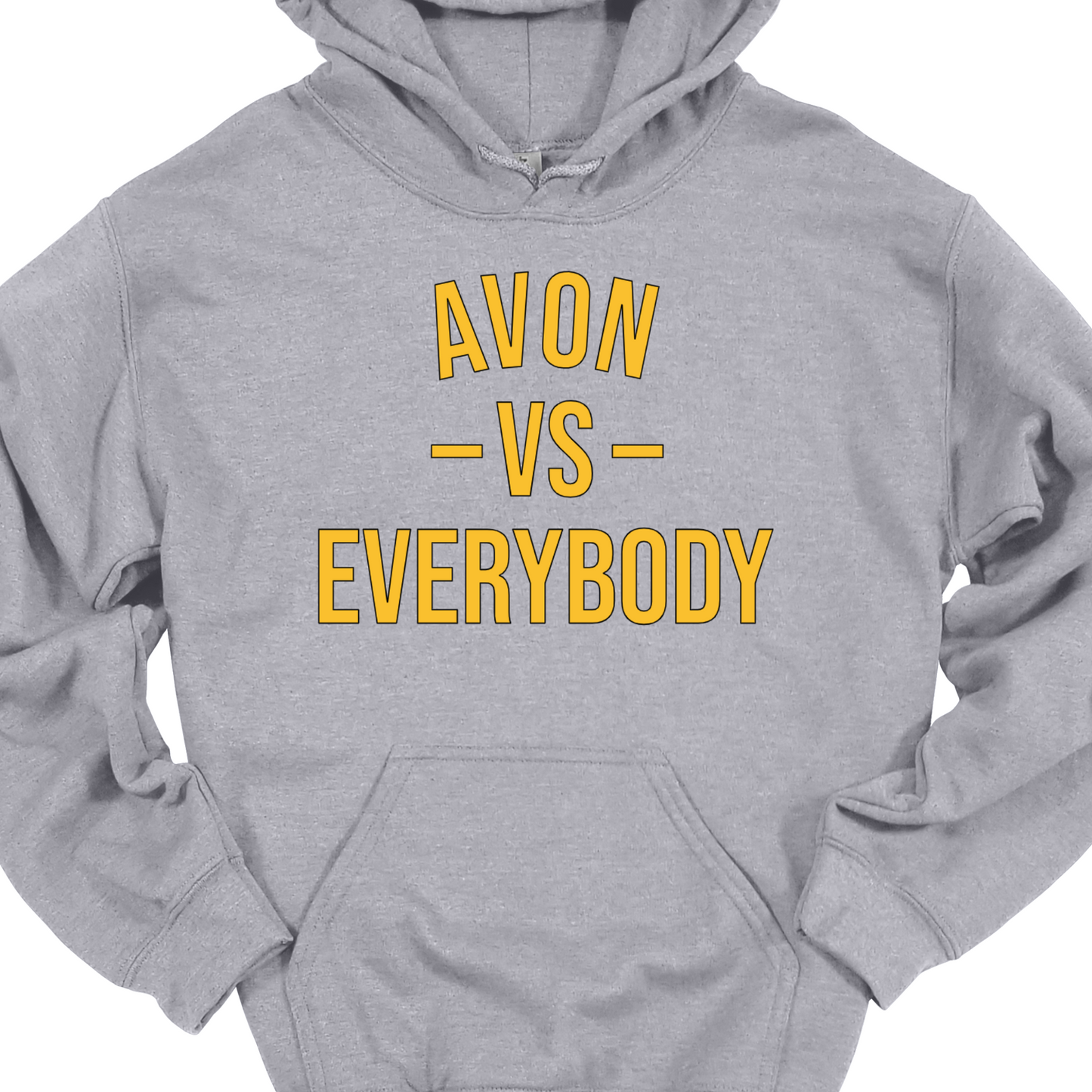 YELLOW AVON VS EVERYBODY HOODIE