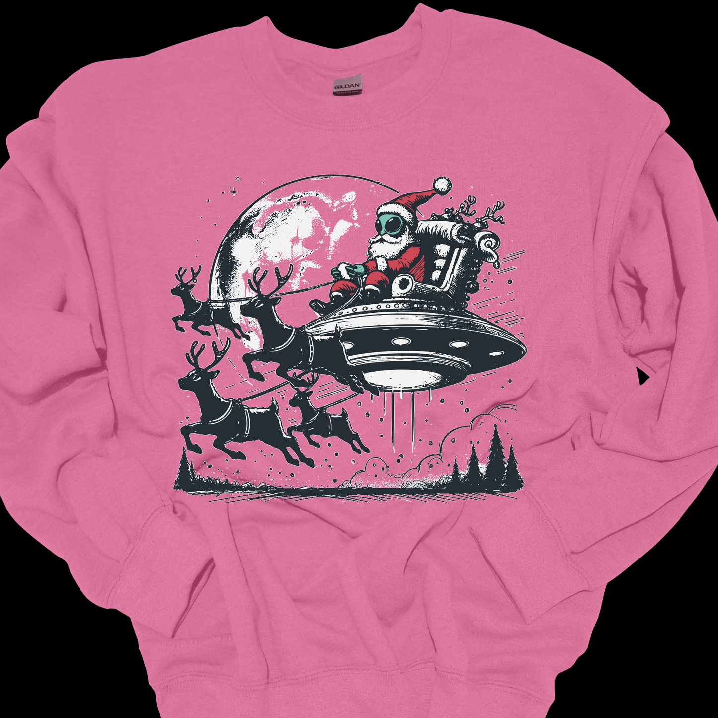 ALIEN SANTA CREWNECK