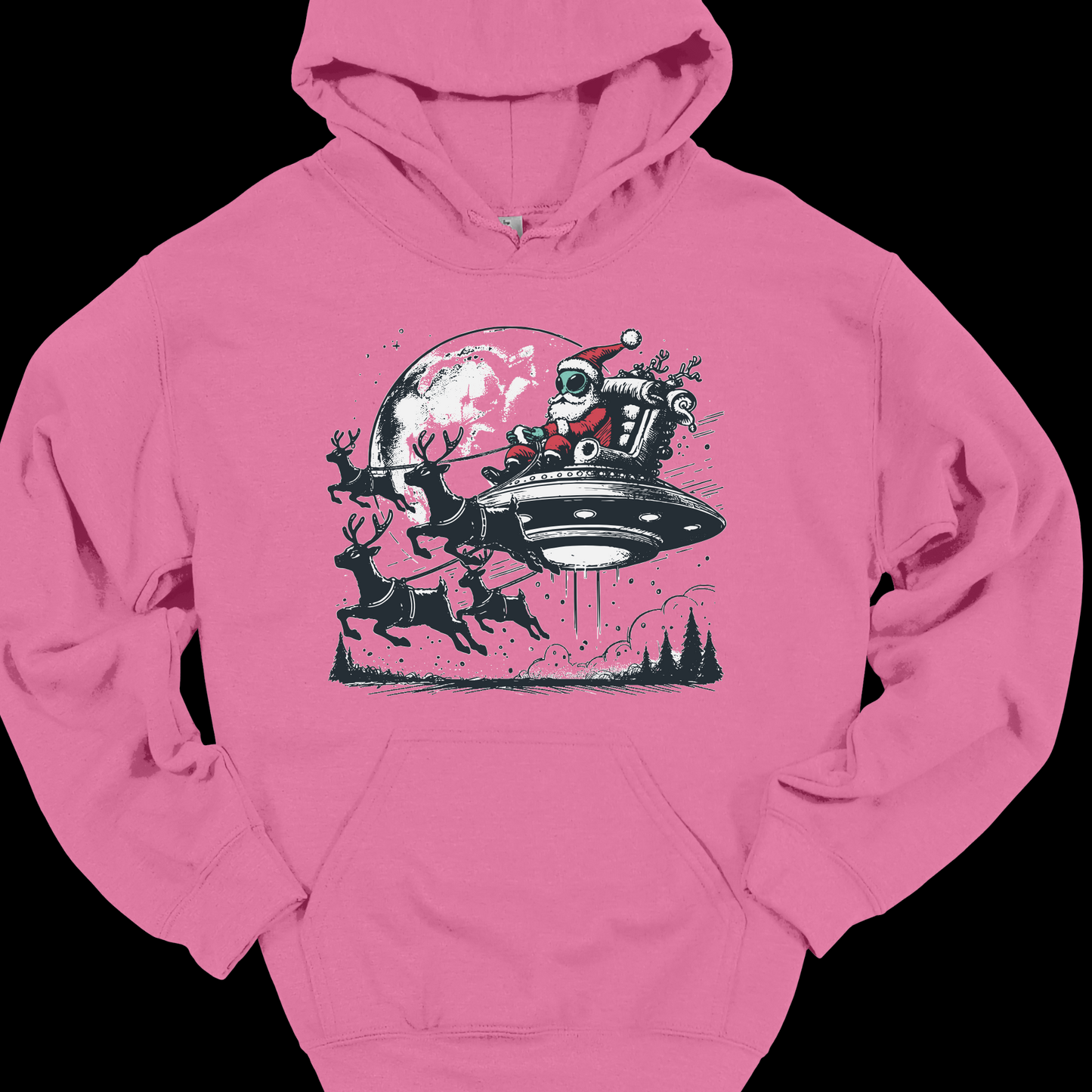 ALIEN SANTA HOODIE