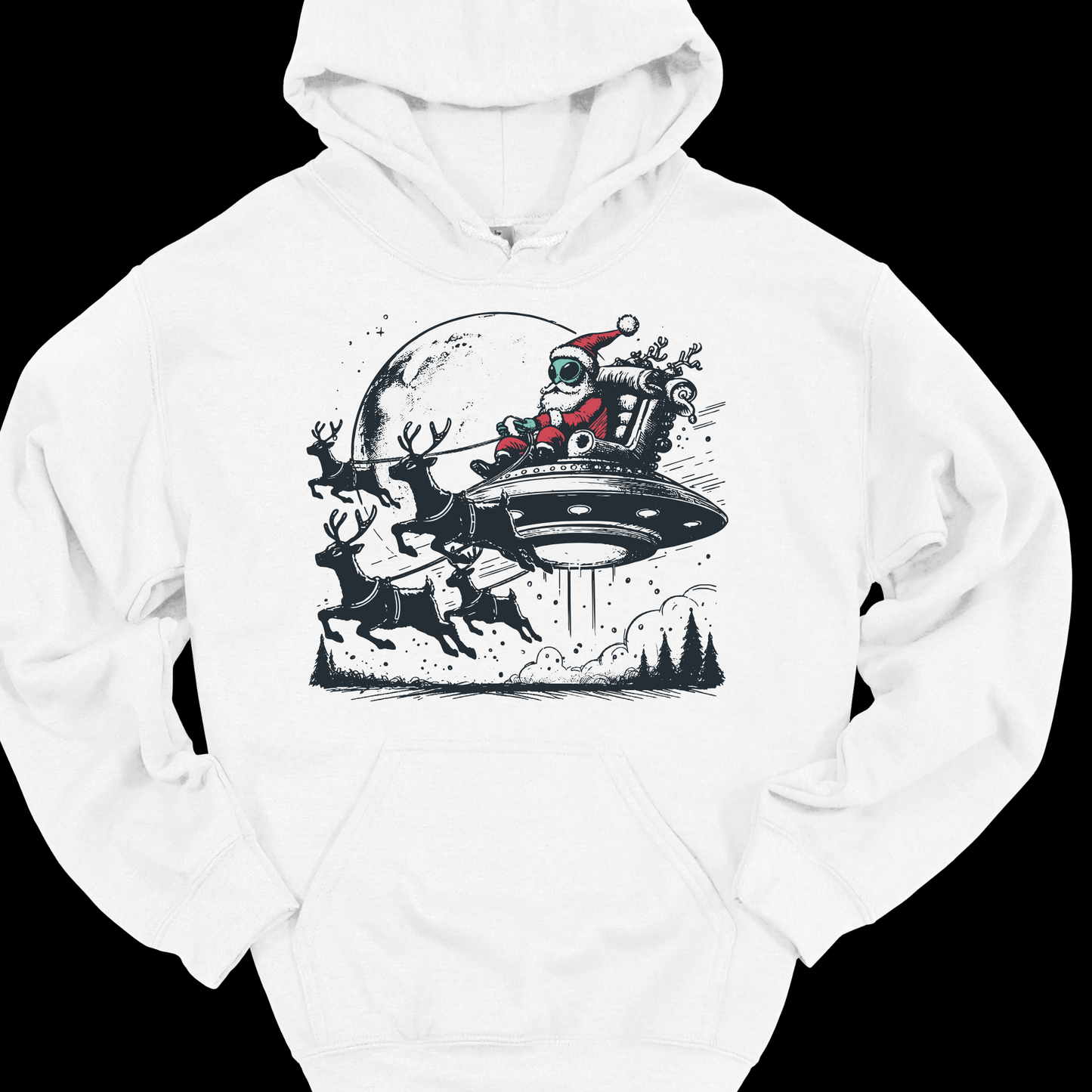 ALIEN SANTA HOODIE