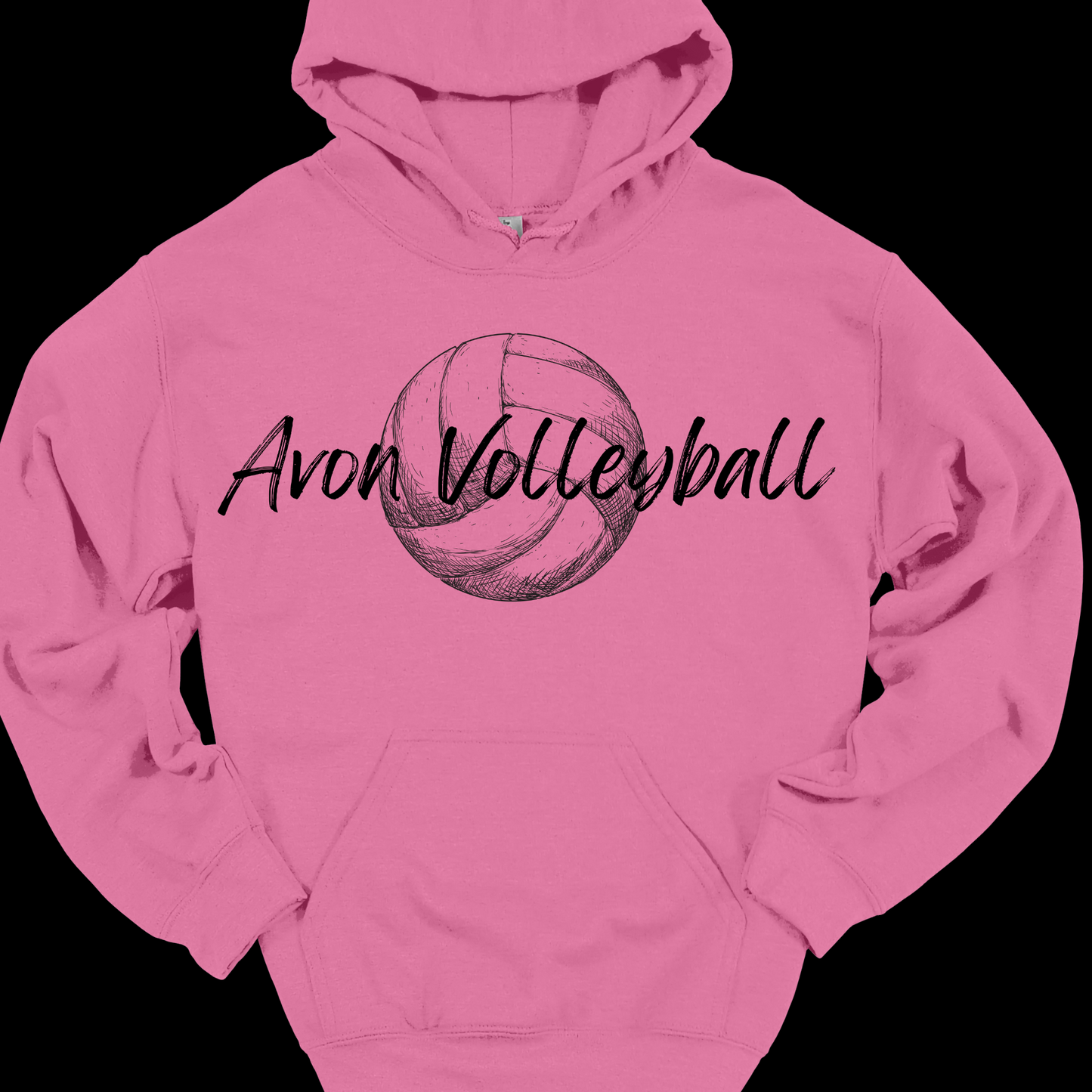 AVON VOLLEYBALL SKETCH HOODIE