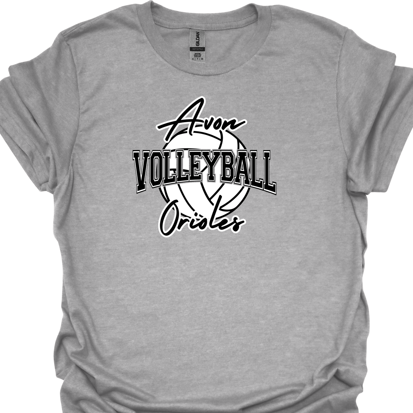 AVON ORIOLES VOLLEYBALL 3 TSHIRT