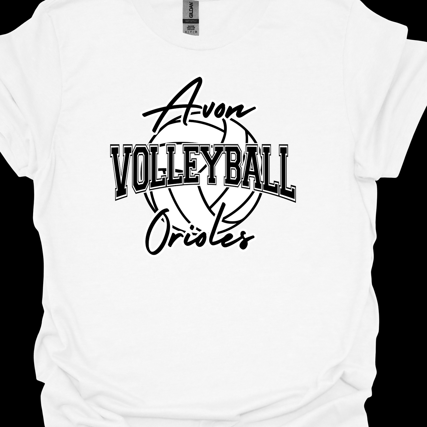 AVON ORIOLES VOLLEYBALL 3 TSHIRT