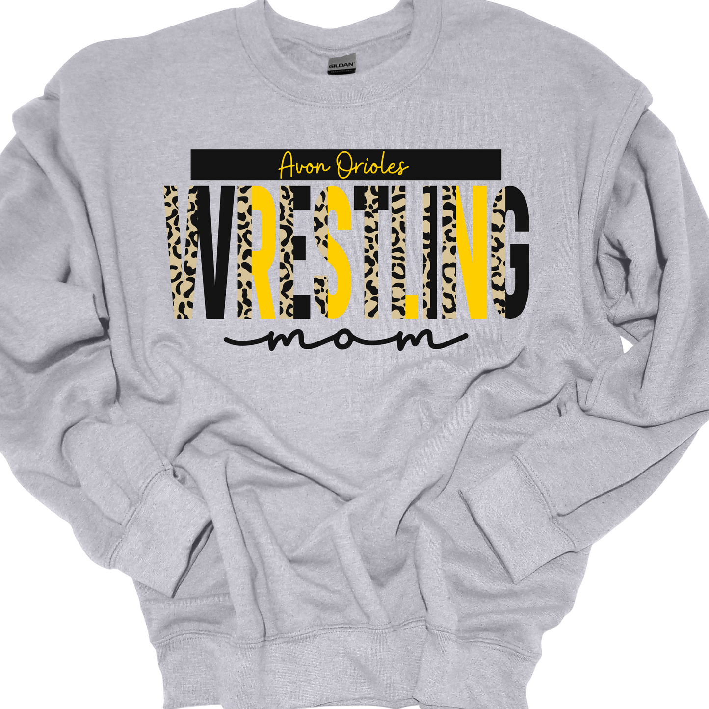 AVON ORIOLES WRESTLING MOM CREWNECK