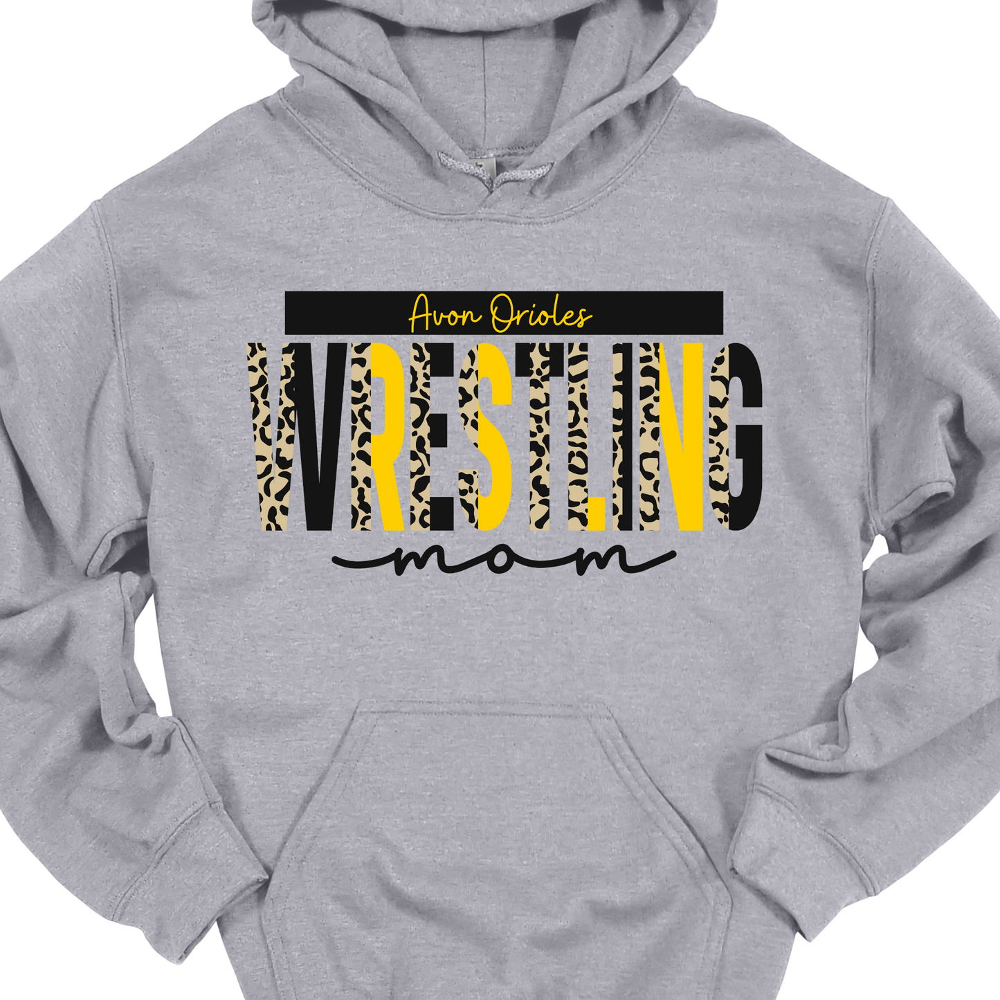 AVON ORIOLES WRESTLING MOM HOODIE