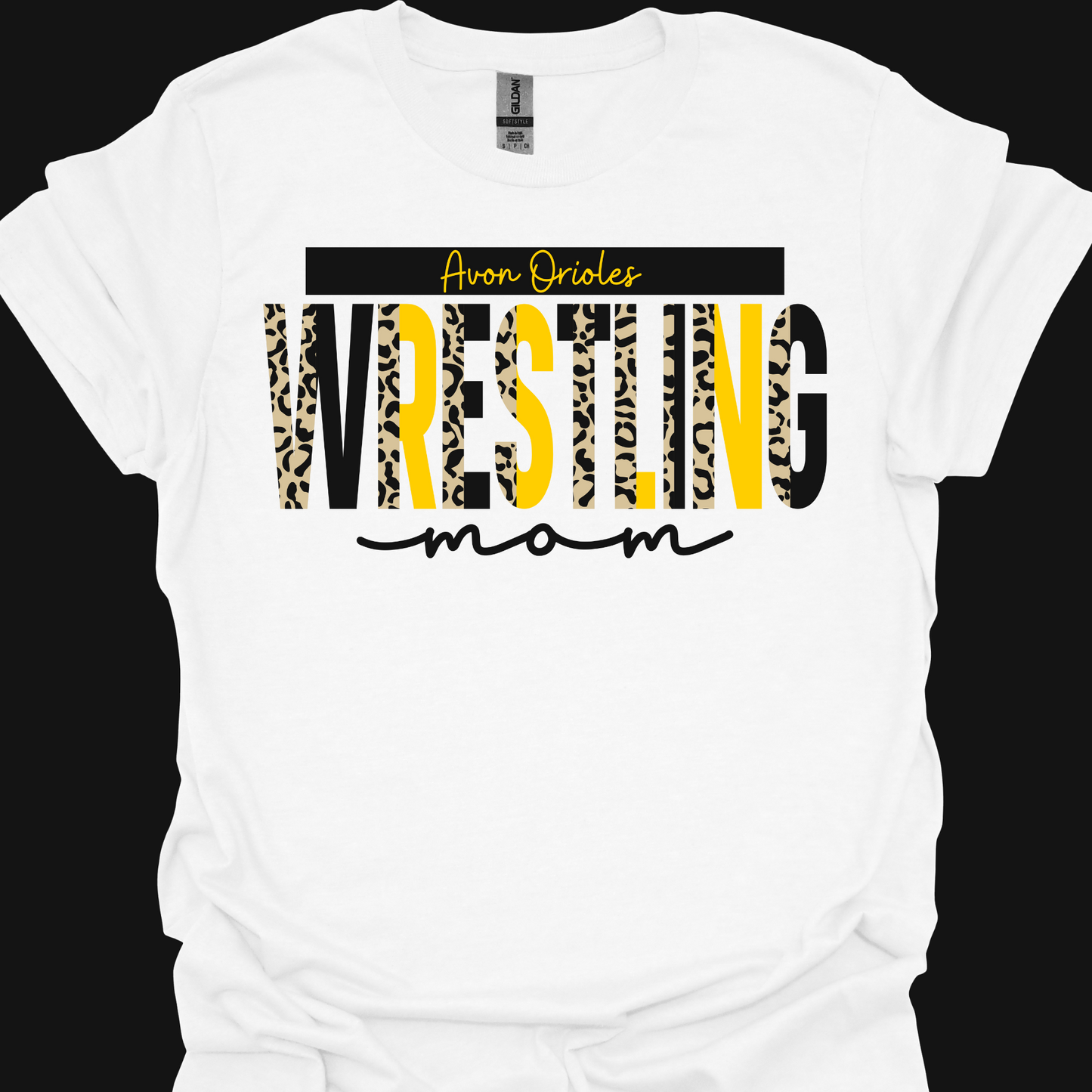 AVON ORIOLES WRESTLING MOM TSHIRT