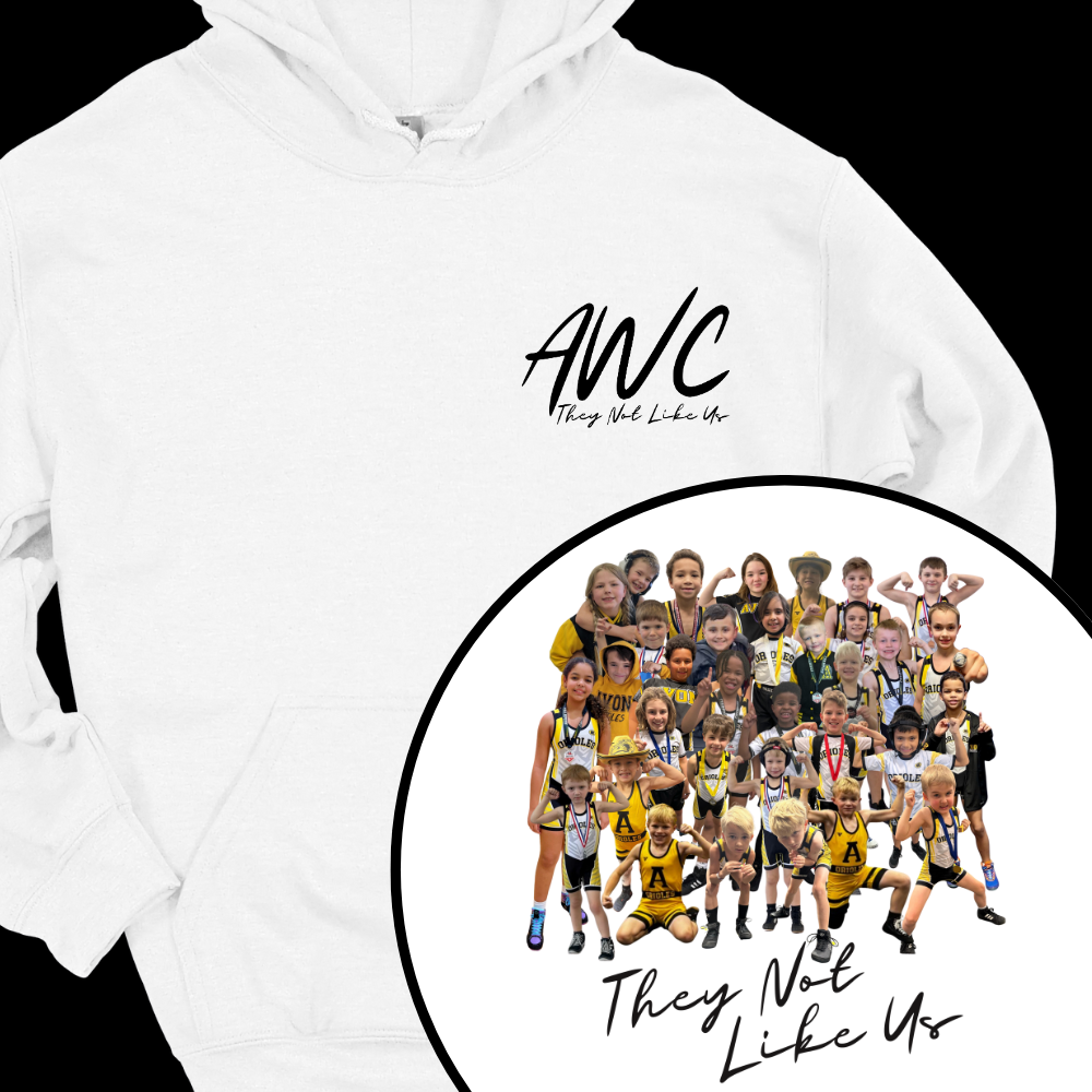 AWC "KIDS CLUB" THEY NOT LIKE US HOODIE