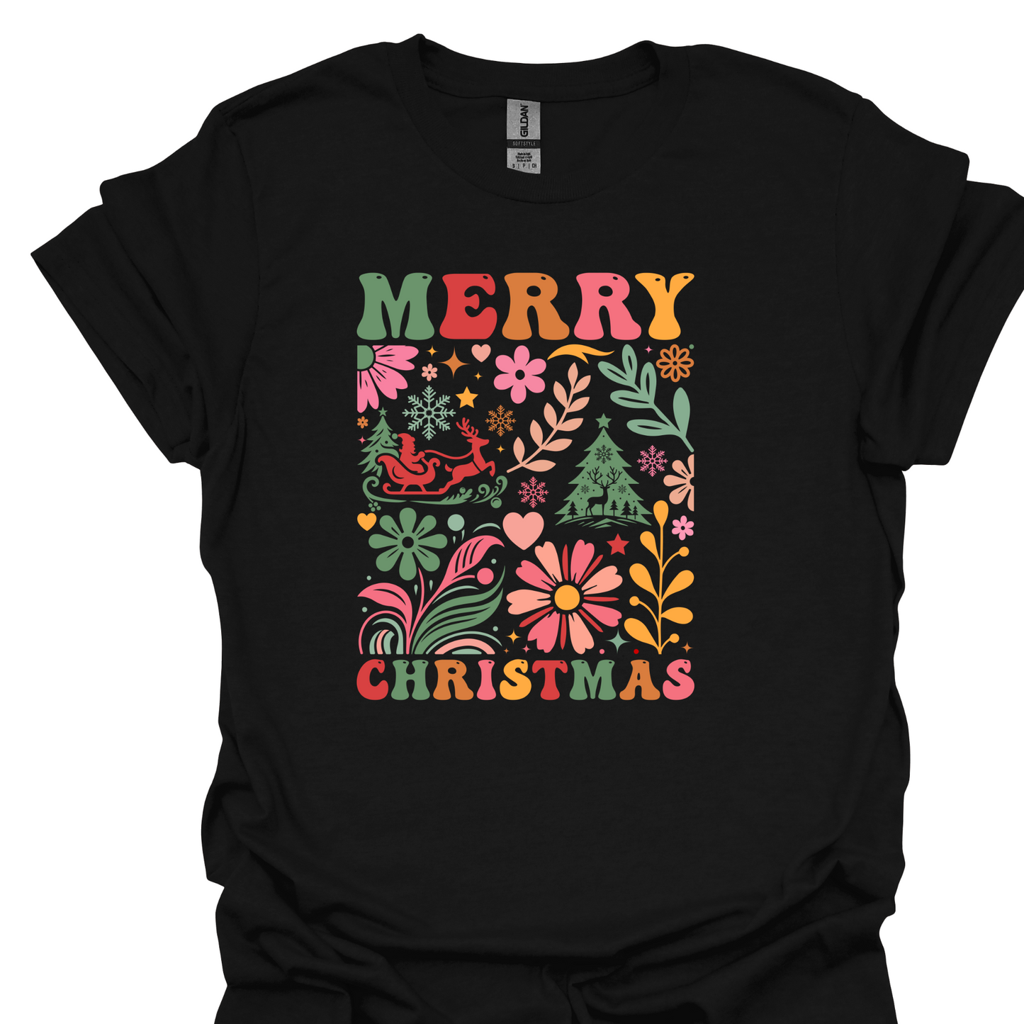 BOHO CHRISTMAS TSHIRT