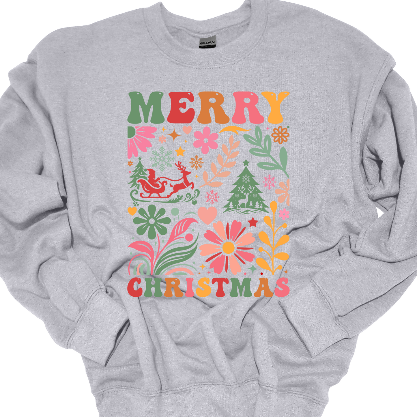 BOHO CHRISTMAS CREWNECK