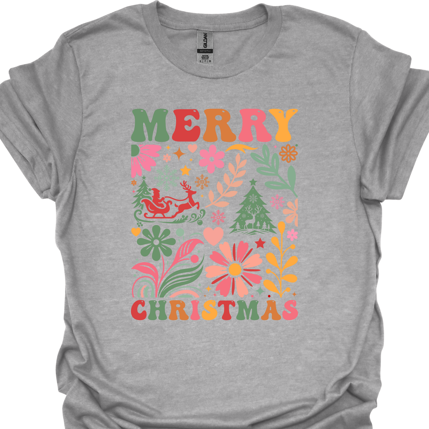 BOHO CHRISTMAS TSHIRT