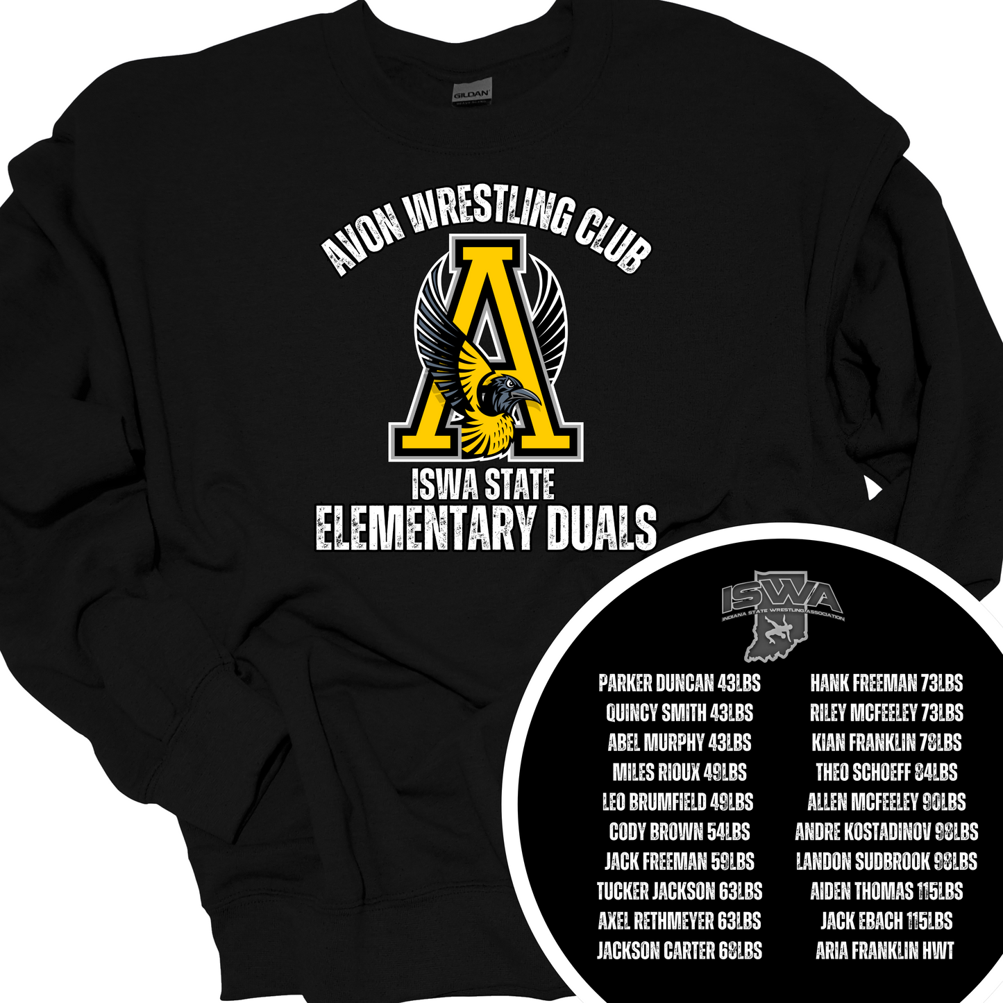 AWC 2025 ISWA ELEMENTARY DUALS SHIRTS