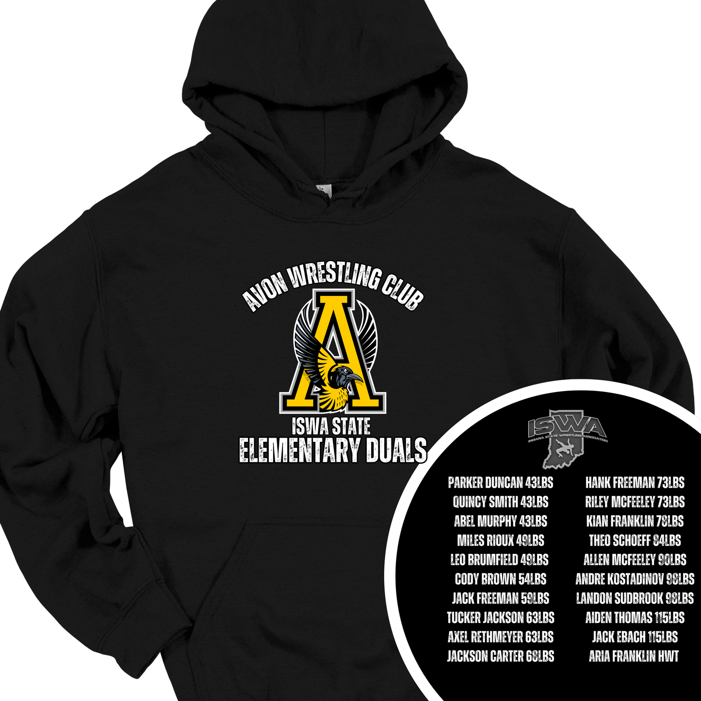 AWC 2025 ISWA ELEMENTARY DUALS SHIRTS