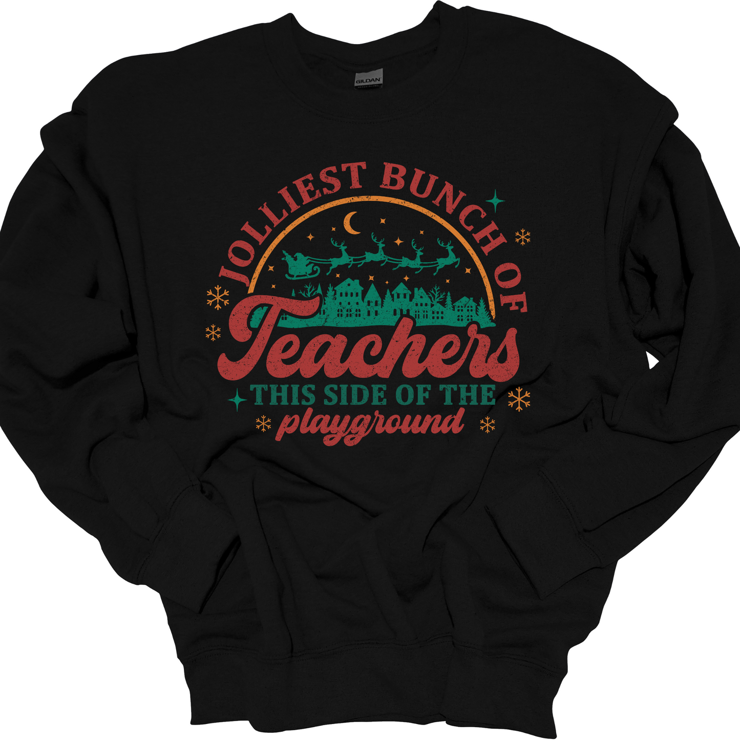 JOLLIEST TEACHERS CREWNECK