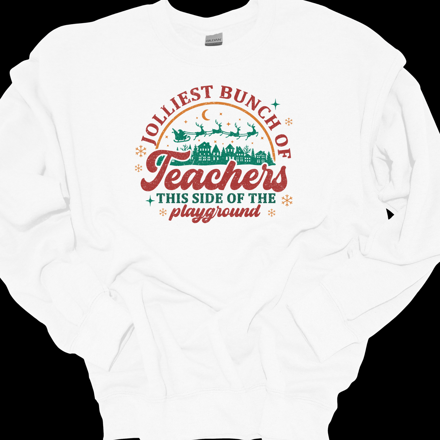 JOLLIEST TEACHERS CREWNECK