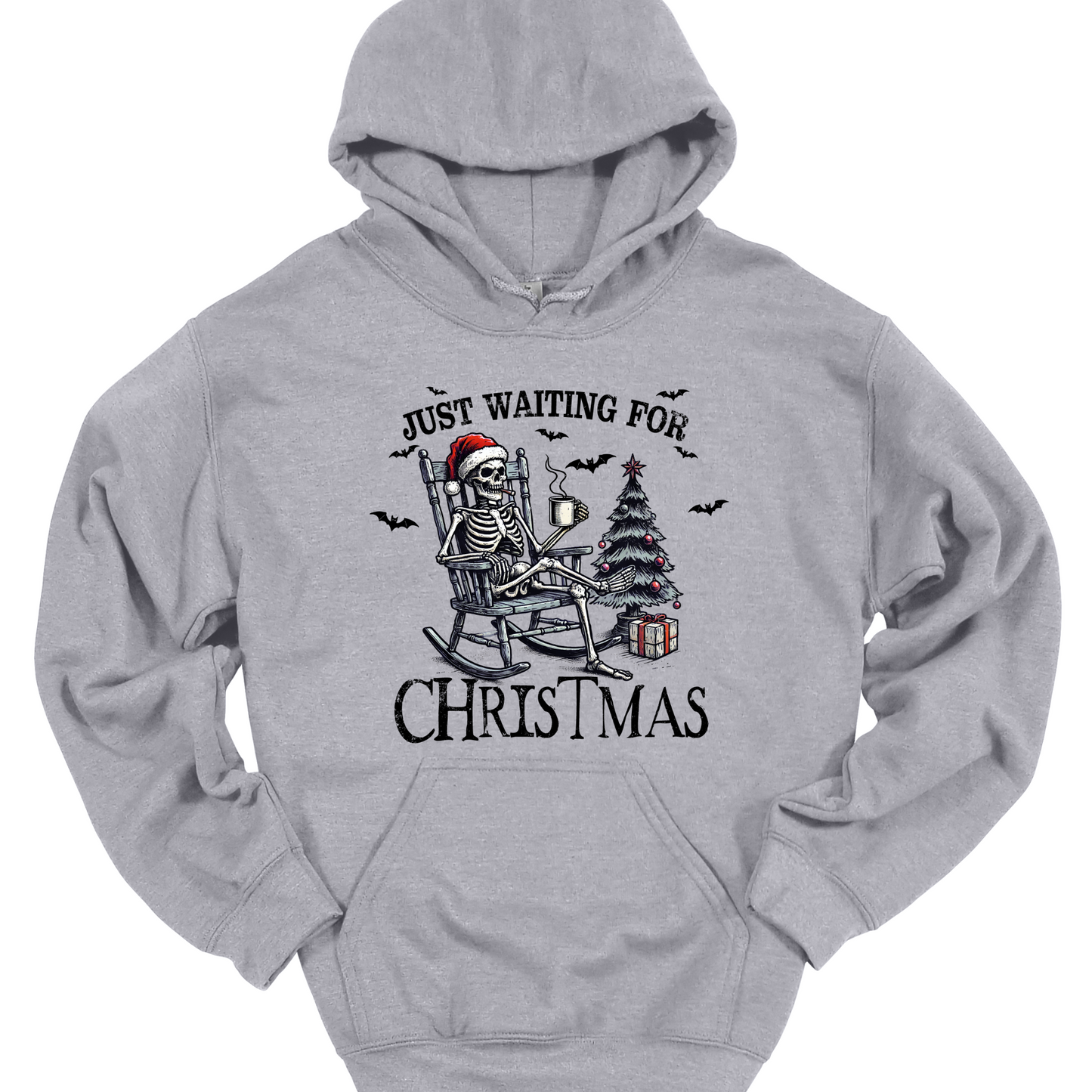 JUST WAITING ON CHRISTMAS HOODIE