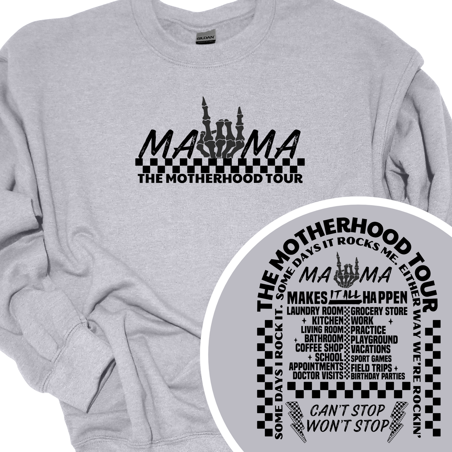 MOTHERHOOD TOUR CREWNECK