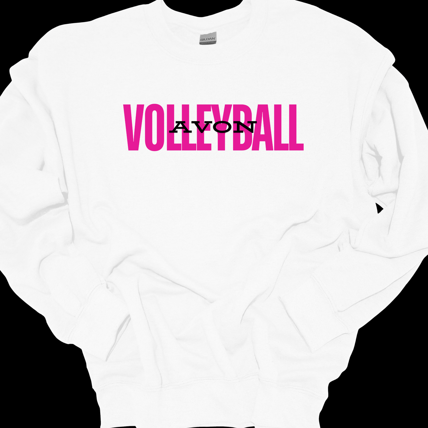 (PINK) AVON VOLLEYBALL CREWNECK