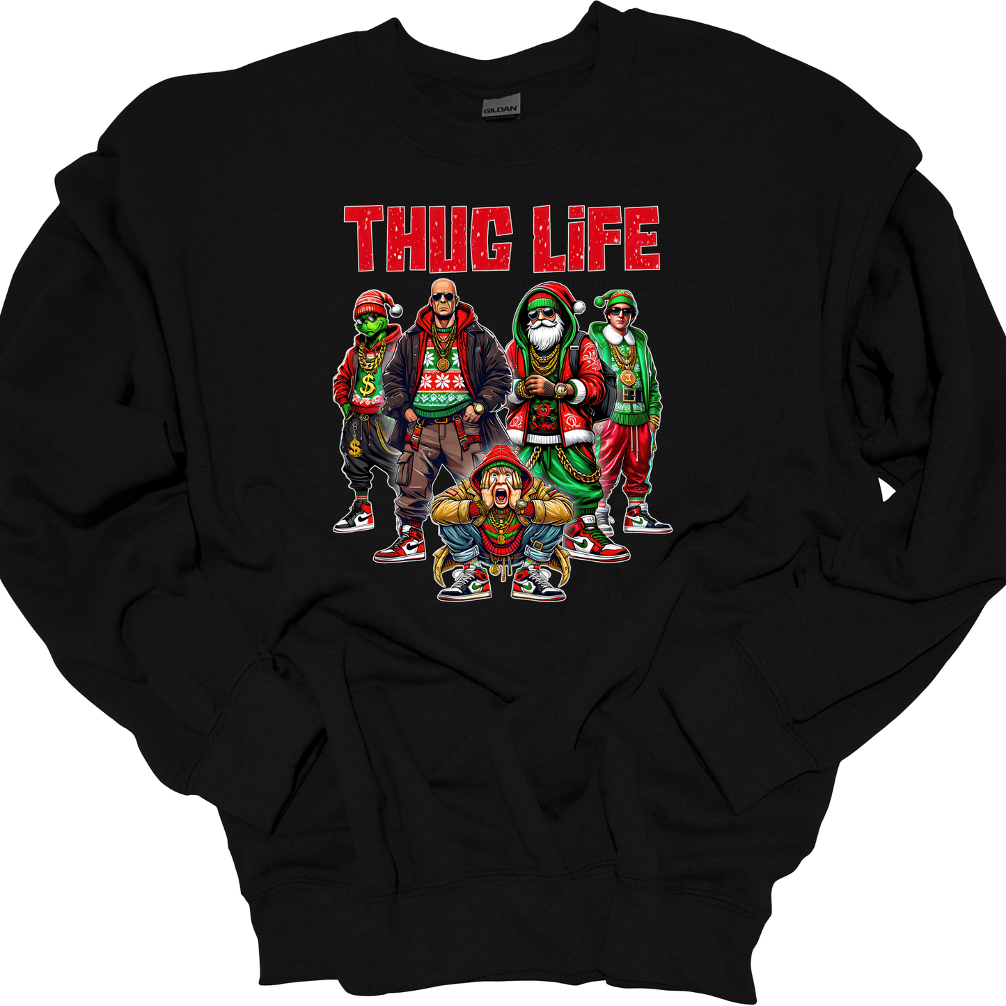 THUG LIFE CHRISTMAS CREWNECK