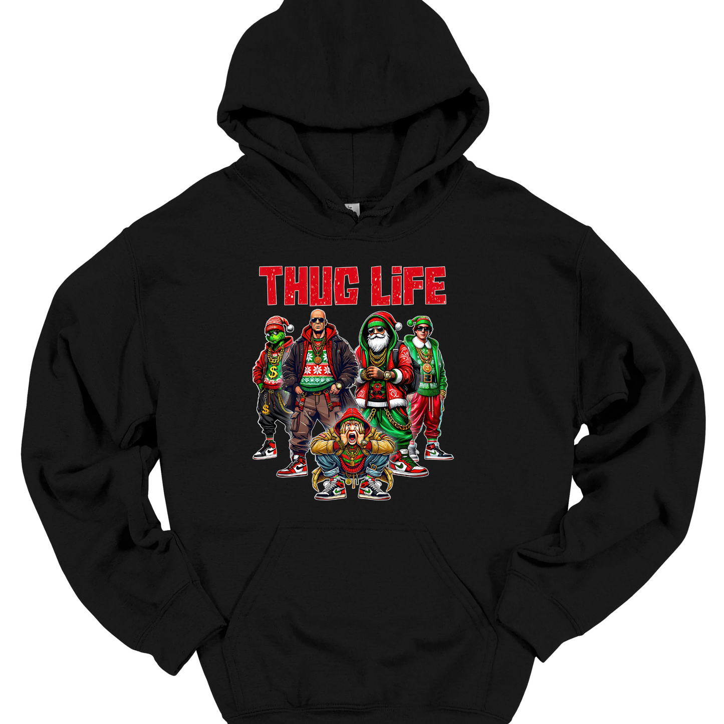 THUG LIFE CHRISTMAS HOODIE