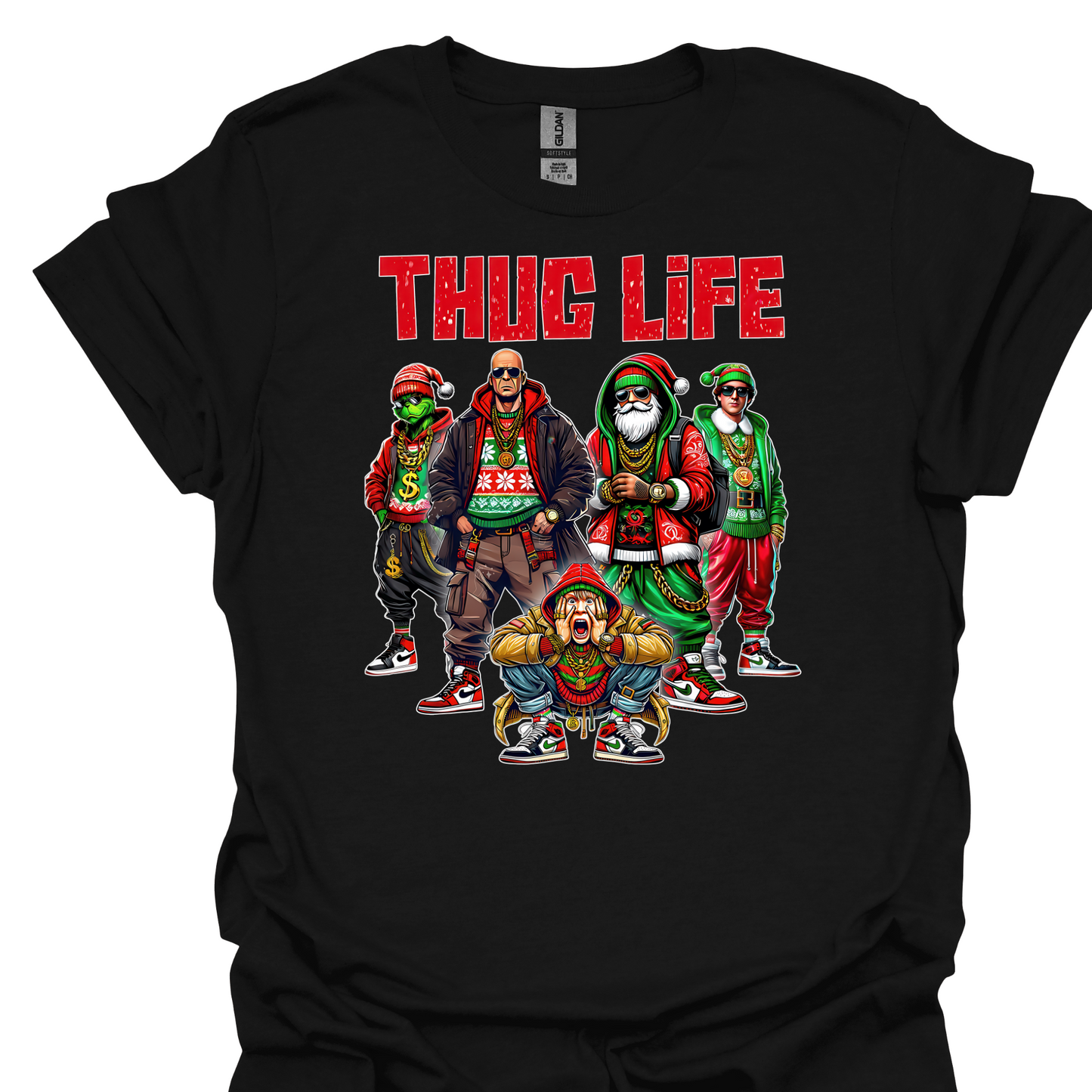 THUG LIFE CHRISTMAS TSHIRT