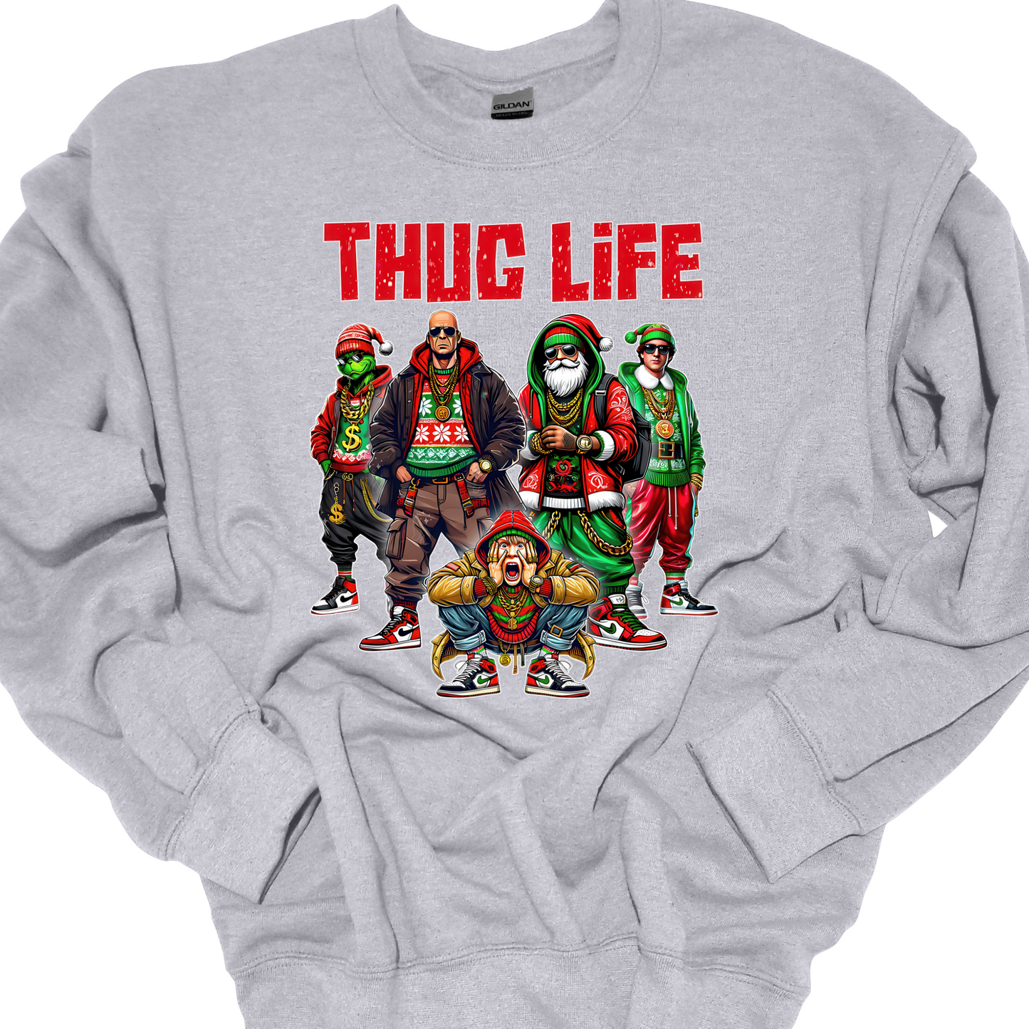 THUG LIFE CHRISTMAS CREWNECK
