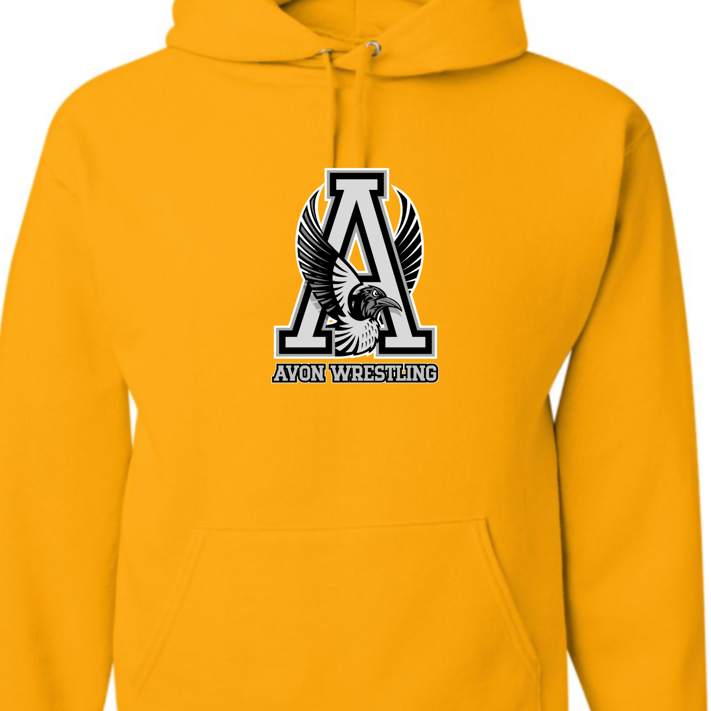 AVON WRESTLING-BIRD GREYSCALE