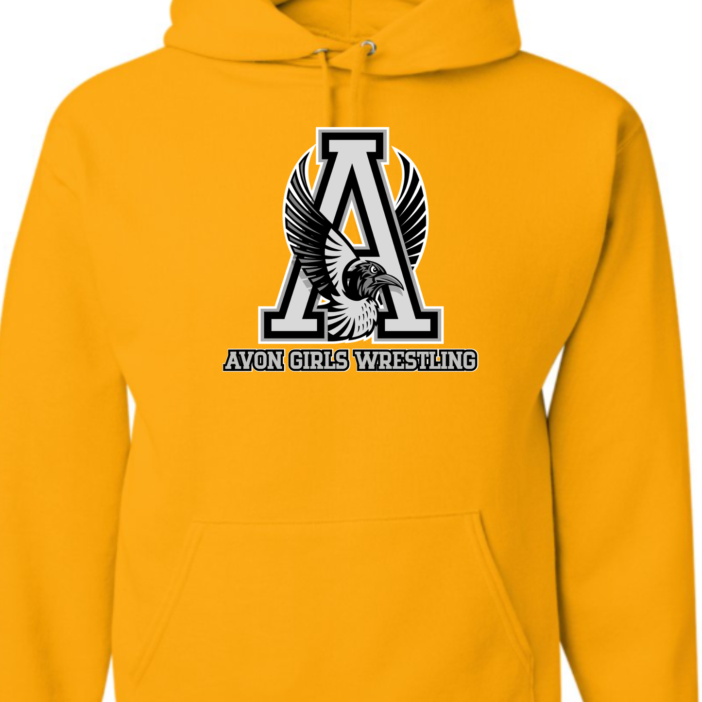 AVON GIRLS WRESTLING-BIRD GREYSCALE