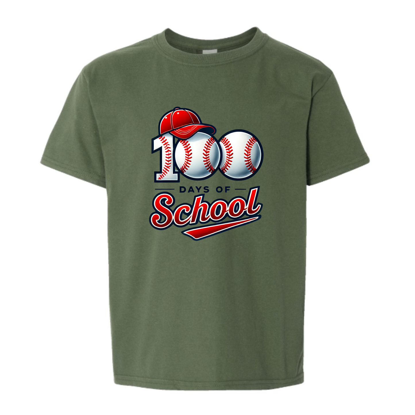 YOUTH: 100 Days of School - Baseball