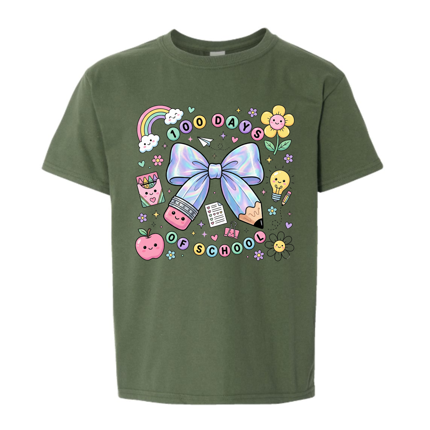 YOUTH: 100 Days of School - Bow