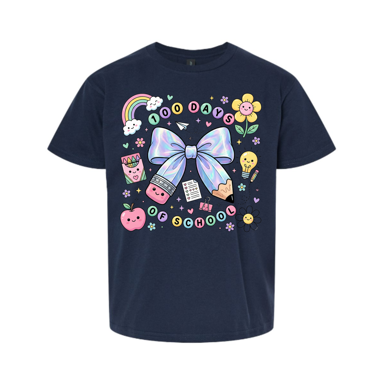 YOUTH: 100 Days of School - Bow