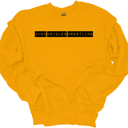 AVON ORIOLES WRESTLING-LABEL