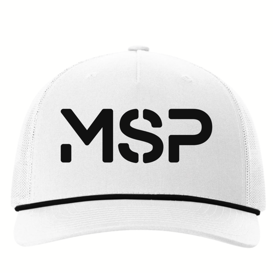 MSP - Snapback Trucker Rope Cap