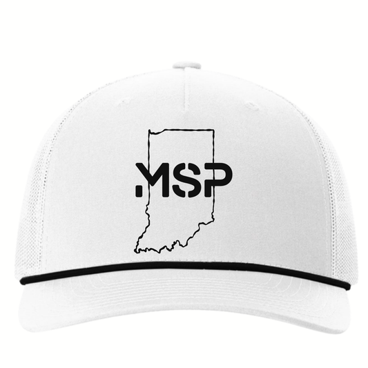 MSP INDIANA - Snapback Trucker Rope Cap