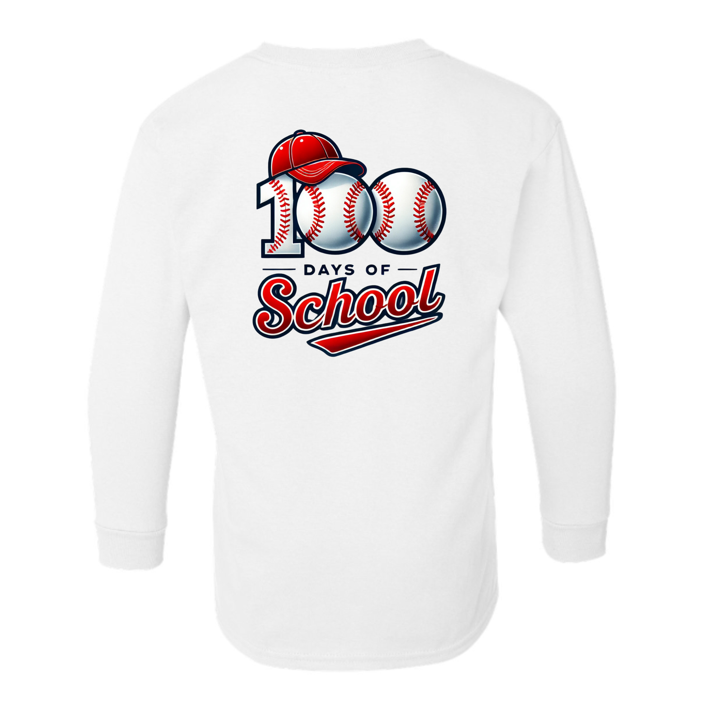 YOUTH: 100 Days of School - Baseball