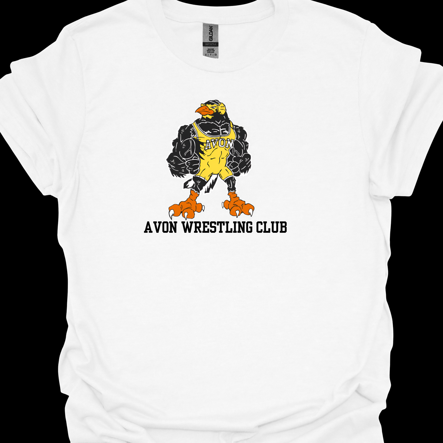 AWC VINTAGE WRESTLING ORIOLE TSHIRT