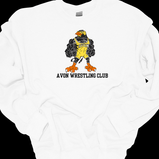 AWC VINTAGE WRESTLING ORIOLE CREWNECK