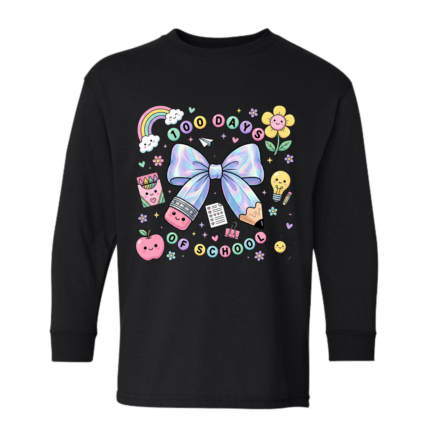 YOUTH: 100 Days of School - Bow