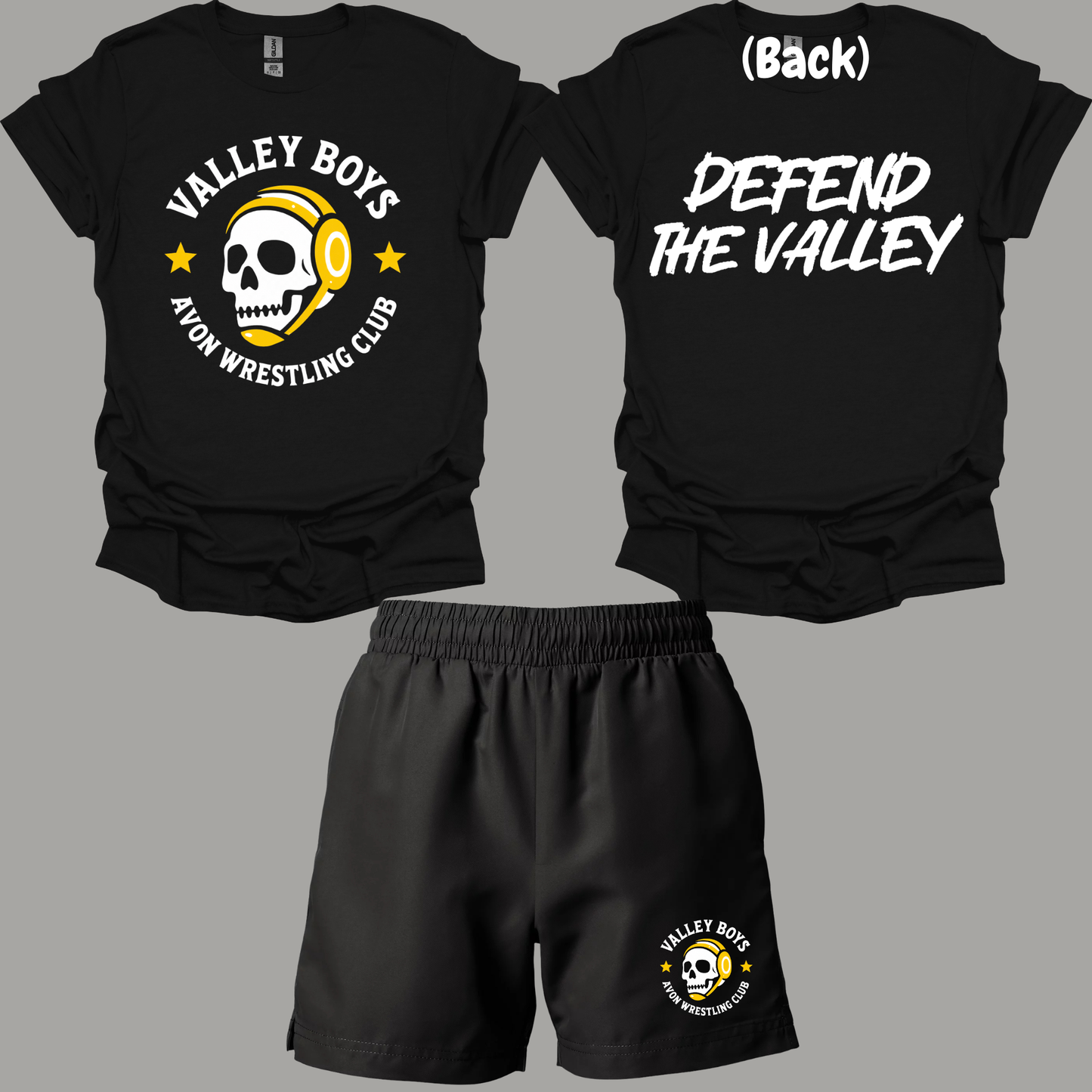 AWC VALLEY BOYS - TSHIRT + SHORTS BUNDLE