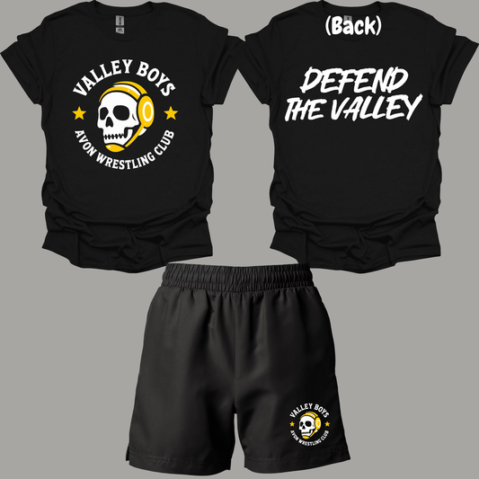 AWC VALLEY BOYS - TSHIRT + SHORTS BUNDLE