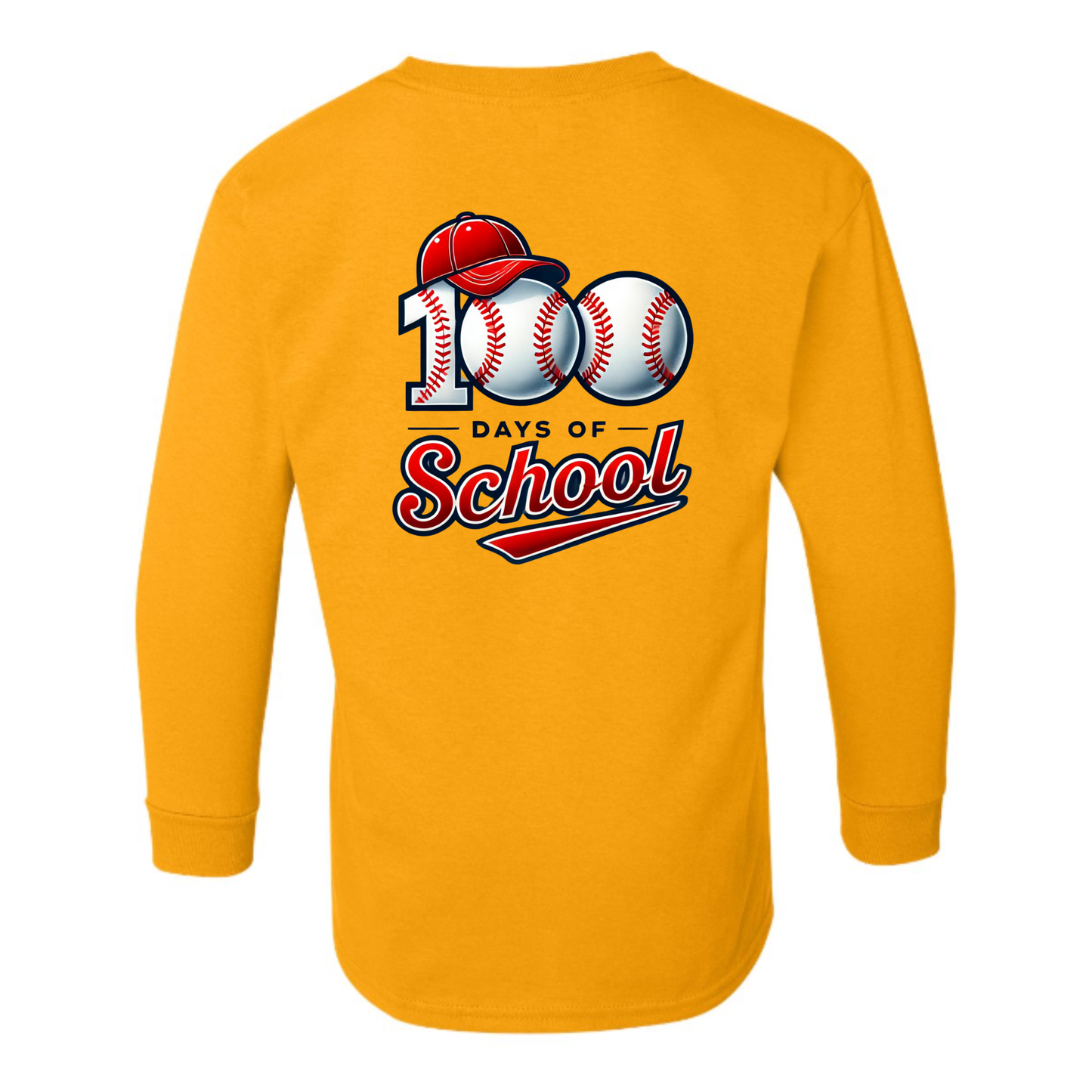 YOUTH: 100 Days of School - Baseball