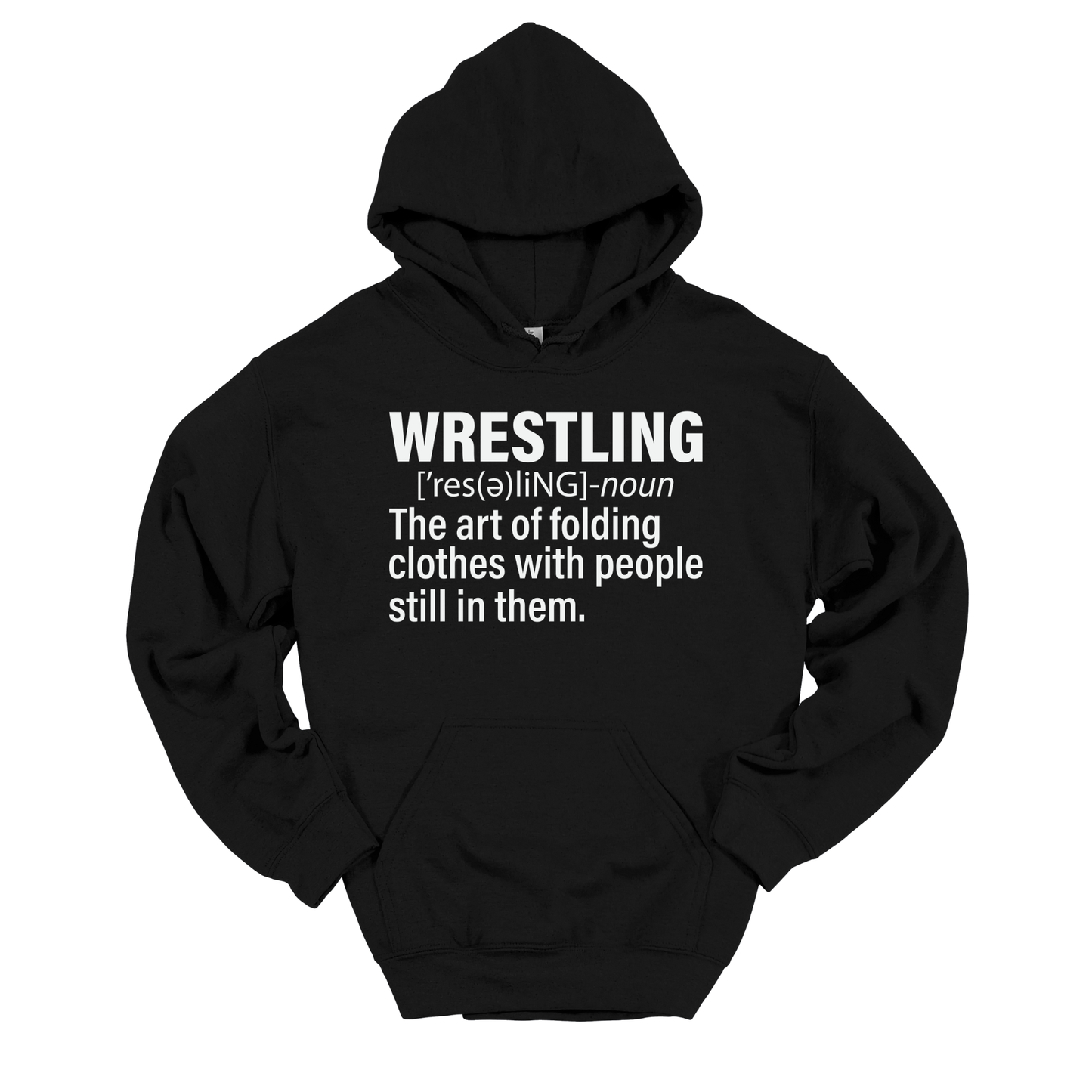 WRESTLING DEFINITION HOODIE
