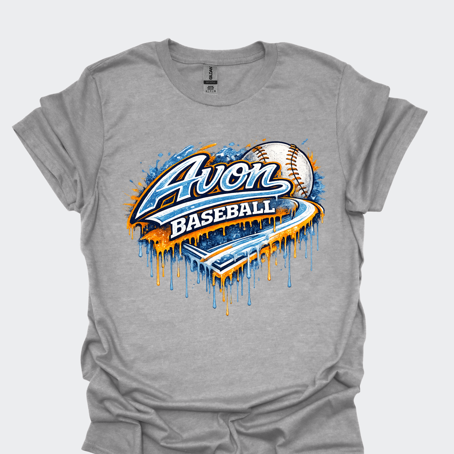 AVON BASEBALL (BLUE & ORANGE)