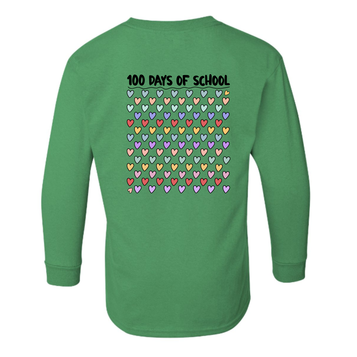 YOUTH: 100 Days of School - Hearts