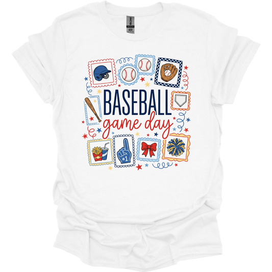 BASEBALL GAME DAY COLLAGE