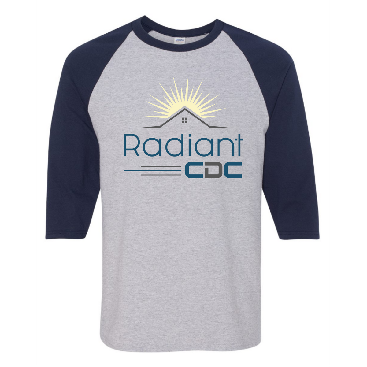 RADIANT CDC 3/4 SLEEVE BASEBALL TEE