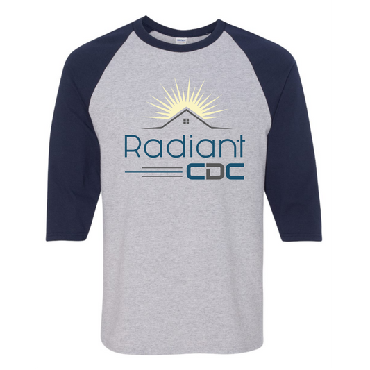 RADIANT CDC 3/4 SLEEVE BASEBALL TEE